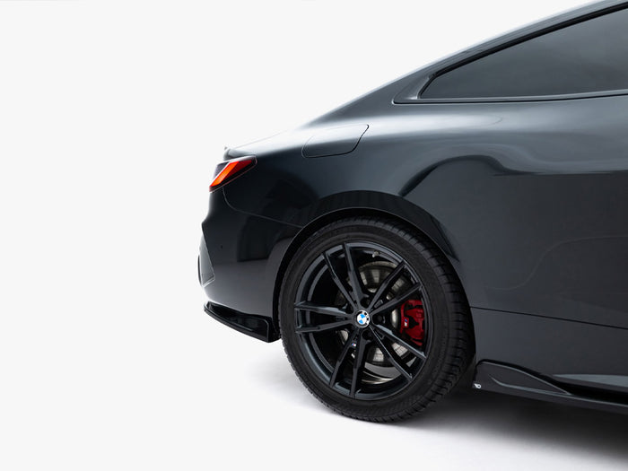 BMW 4 M-Pack G22 / G23 / G22 Facelift / G23 Facelift Rear Side Splitters V.8 - Maxton Design