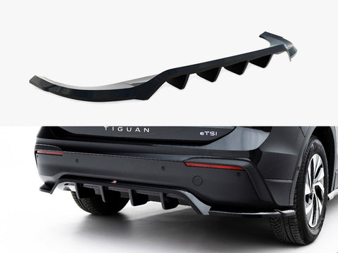Volkswagen Tiguan Mk3 Rear Splitter (Vertical Bars) - Maxton Design