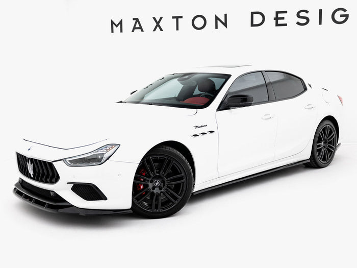 Maxton Design - Side Skirts Diffusers Maserati Ghibli Modena Mk3 Facelift