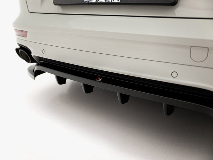 Maxton Design - Rear Splitter (Vertical Bars) Porsche Panamera GTS Sport Turismo 971 Facelift