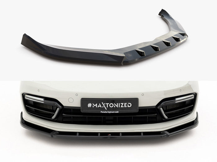 Maxton Design - Front Splitter Porsche Panamera GTS Sport Turismo 971 Facelift