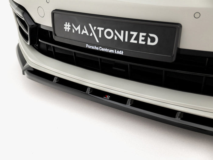 Maxton Design - Front Splitter Porsche Panamera GTS Sport Turismo 971 Facelift