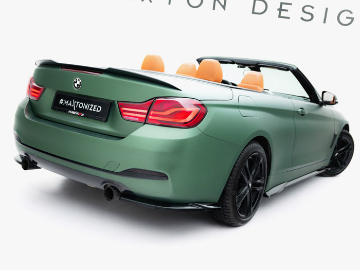 BMW 4 Cabrio / Coupe F33 / F32 Rear Side Splitters - Maxton Design