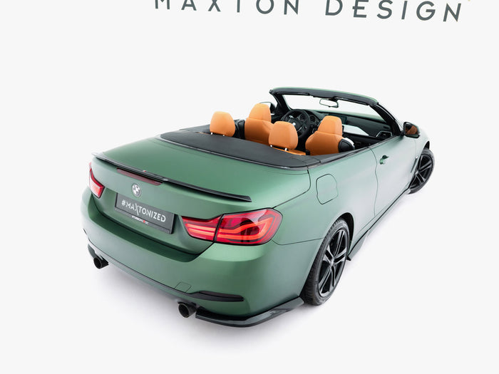 BMW 4 Cabrio / Coupe F33 / F32 Rear Side Splitters - Maxton Design