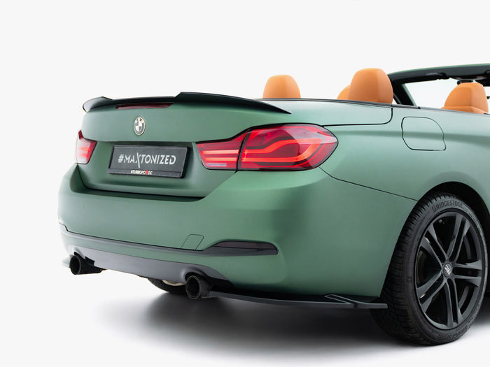 BMW 4 Cabrio / Coupe F33 / F32 Rear Side Splitters - Maxton Design
