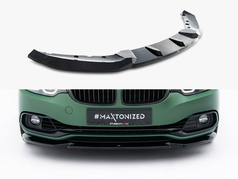 BMW 4 Cabrio / Coupe F33 / F32 Front Splitter - Maxton Design