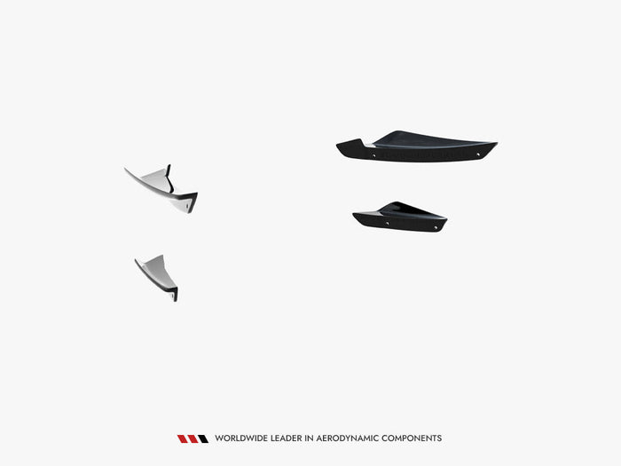 Maxton Design - Front Bumper Wings (Canards) Skoda Octavia RS Mk4