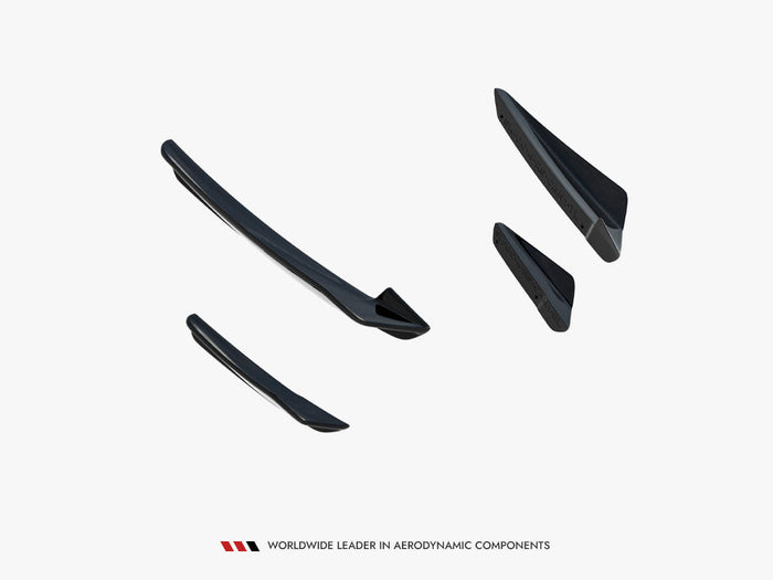 Maxton Design - Front Bumper Wings (Canards) Skoda Octavia RS Mk4