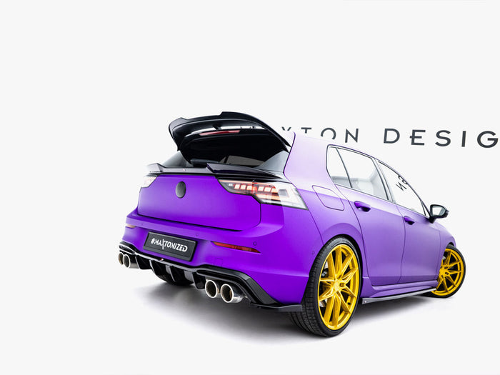 Maxton Design - Spoiler CAP V.2 Volkswagen Golf R-Performance Mk8 Facelift