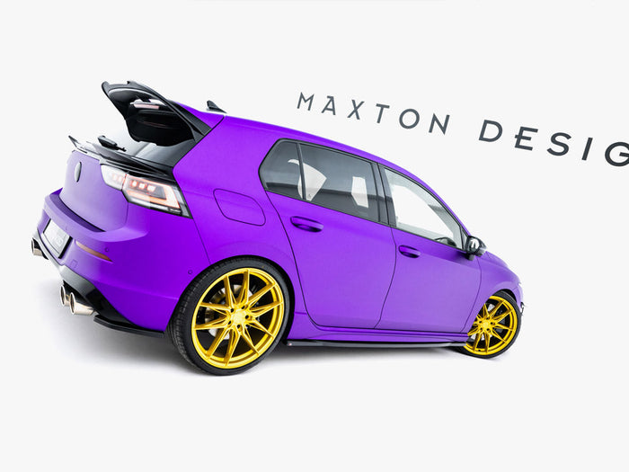 Maxton Design - Rear Side Splitters V.1 Volkswagen Golf R Mk8 Facelift