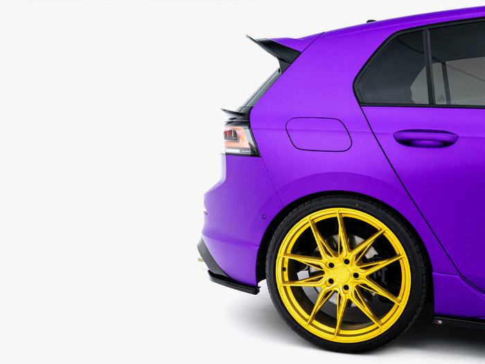 Maxton Design - Rear Side Splitters V.1 Volkswagen Golf R Mk8 Facelift