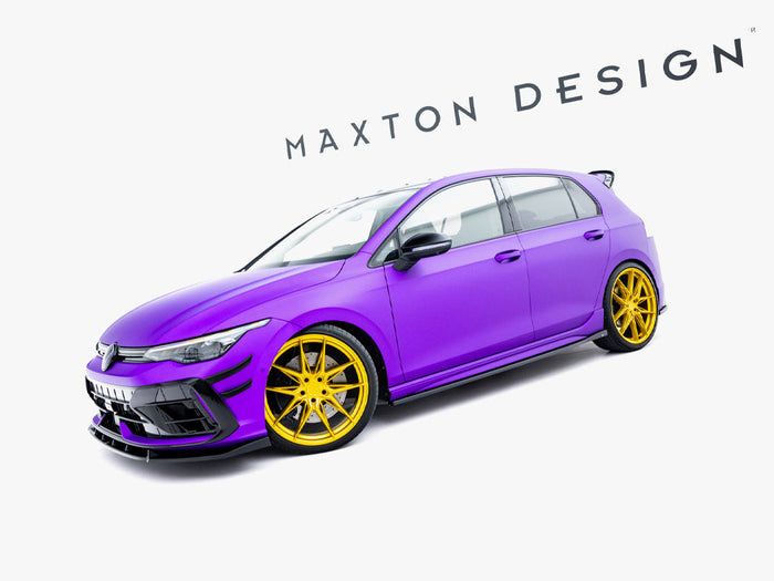 Maxton Design - Side Skirts Diffusers V.2 Volkswagen Golf R Mk8 Facelift