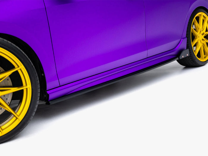 Maxton Design - Side Skirts Diffusers V.2 + Flaps Volkswagen Golf R Mk8 Facelift