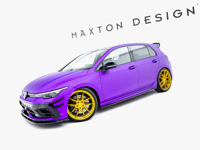 Maxton Design - Side Skirts Diffusers V.3 Volkswagen Golf R Mk8 Facelift