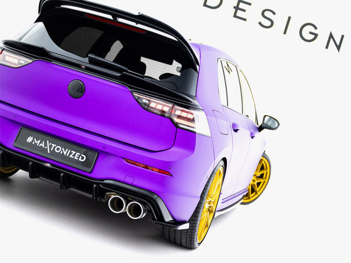 Maxton Design - Rear Side Splitters V.6 Volkswagen Golf R Mk8 Facelift