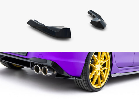 Volkswagen Golf R Mk8 / Mk8 Facelift Rear Side Splitters V.8 - Maxton Design