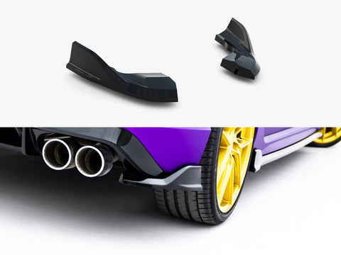 Volkswagen Golf R Mk8 / Mk8 Facelift Rear Side Splitters V.7 - Maxton Design