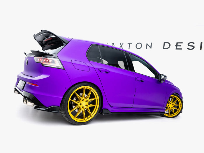 Volkswagen Golf R Mk8 / Mk8 Facelift Rear Side Splitters V.7 - Maxton Design
