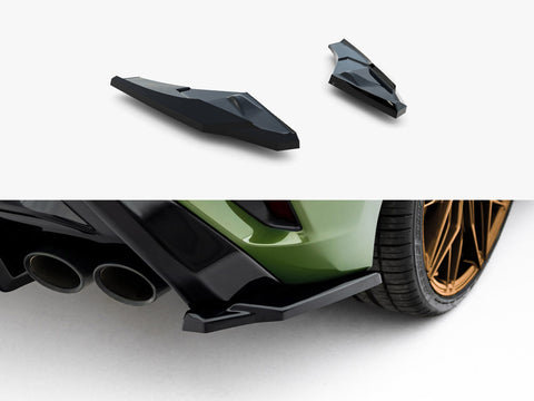 Audi S3 Sportback Facelift Rear Side Splitters V.3 - Maxton Design