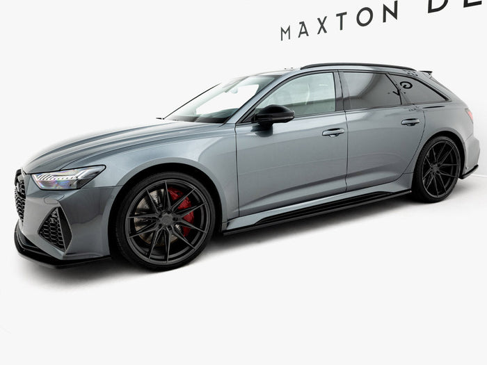 Maxton Design - Side Skirts Splitters V.2 Audi RS6 C8 / C8 Facelift / RS7 C8