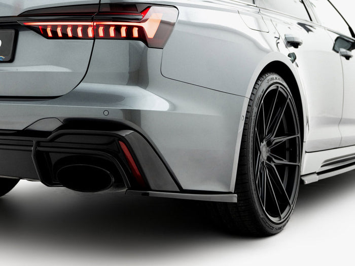Maxton Design - Rear Side Splitters V.2 Audi RS6 C8 / C8 Facelift / RS7
