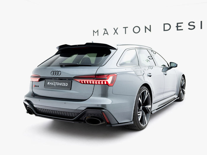 Maxton Design - REAR SPLITTER AUDI RS6 C8 / C8 Facelift / RS7 C8