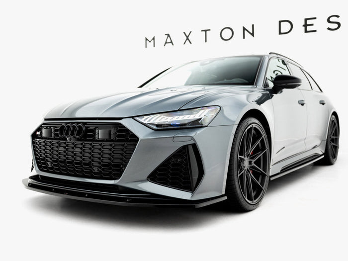 Maxton Design - FRONT SPLITTER V2 AUDI RS6 C8 / C8 Facelift