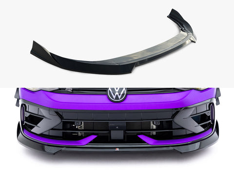 Volkswagen Golf R Mk8 Facelift Front Splitter V.4 - Maxton Design
