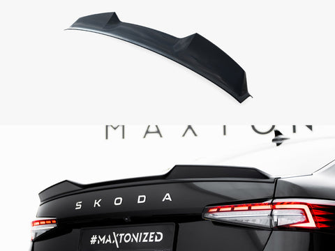 Spoiler CAP 3D Skoda Superb Sedan Mk4 - Maxton Design