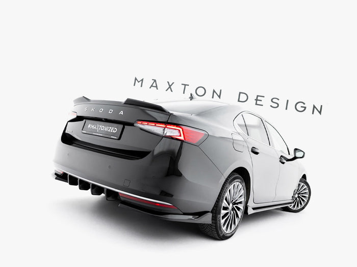 Spoiler CAP 3D Skoda Superb Sedan Mk4 - Maxton Design