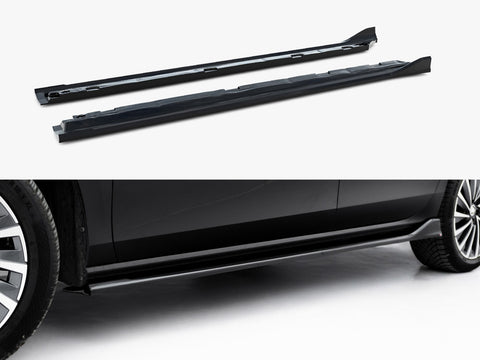 Side Skirts Diffusers V.2 Skoda Superb Mk4 - Maxton Design