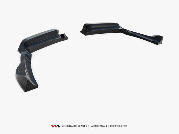 Porsche 718 Cayman GTS 982c Rear Splitter (Vertical Bars) - Maxton Design