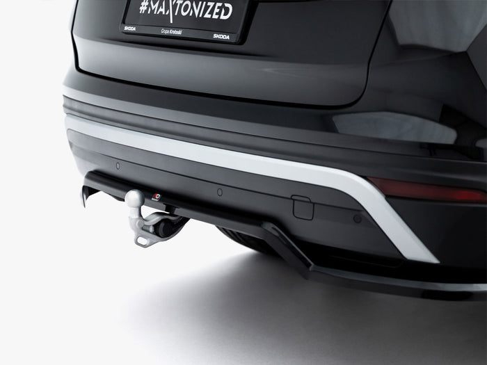 Rear Splitter (Vertical Bars) Skoda Kodiaq Mk2 - Maxton Design