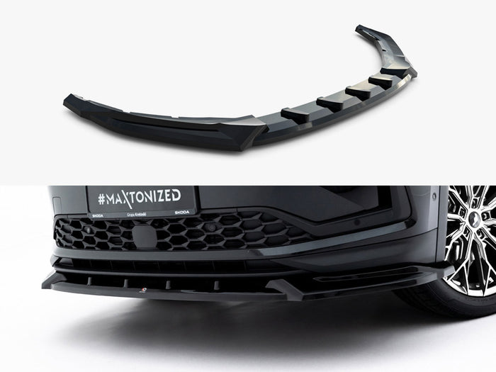 Front Splitter Skoda Kodiaq Mk2 - Maxton Design