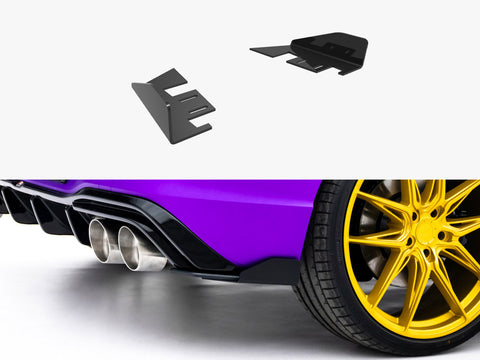 Volkswagen Golf R Mk8 / Mk8 Facelift Rear Side Flaps V.2 - Maxton Design