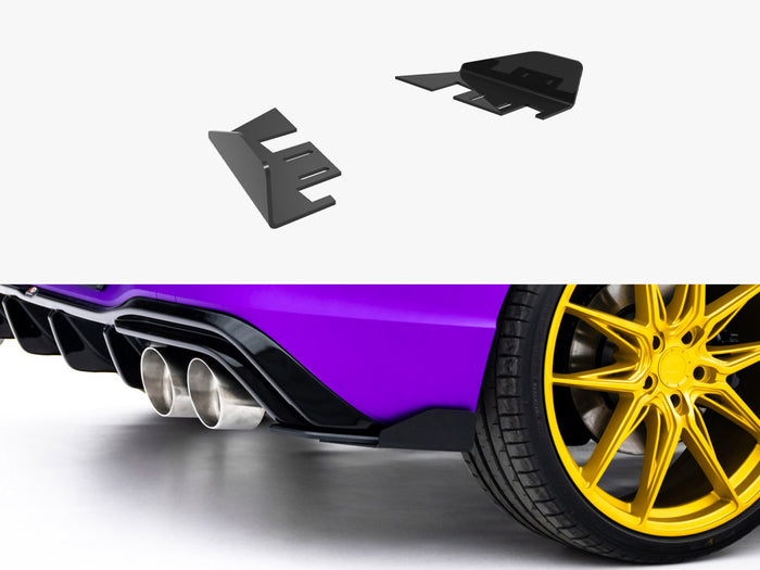 Volkswagen Golf R Mk8 / Mk8 Facelift Rear Side Flaps V.2 - Maxton Design