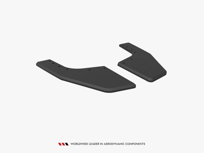 Maxton Design - Street PRO Rear Side Splitters V.2 Volkswagen Golf R Mk8 / Mk8 Facelift