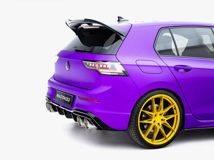 Maxton Design - Street PRO Rear Side Splitters V.2 Volkswagen Golf R Mk8 / Mk8 Facelift
