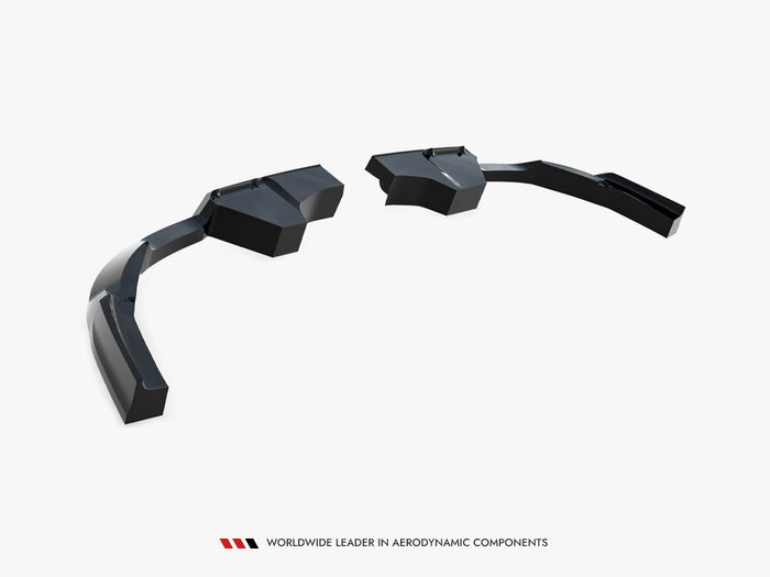 Rear Splitter (Vertical Bars) Mini Countryman JCW U25 - Maxton Design