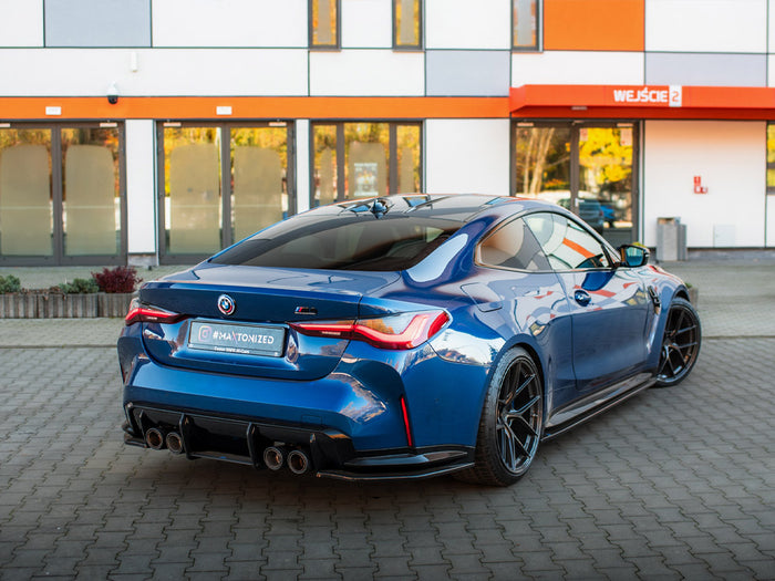 BMW M4 G82 / G82 Facelift Rear Side Splitters V.2 - Maxton Design