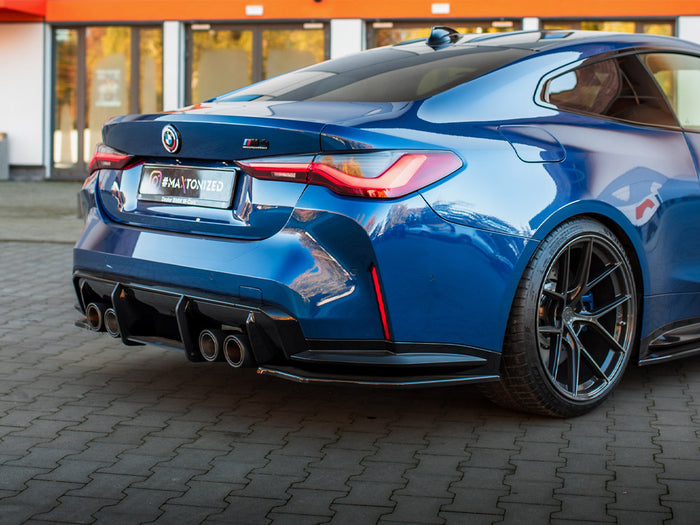 BMW M4 G82 / G82 Facelift Rear Side Splitters V.2 - Maxton Design