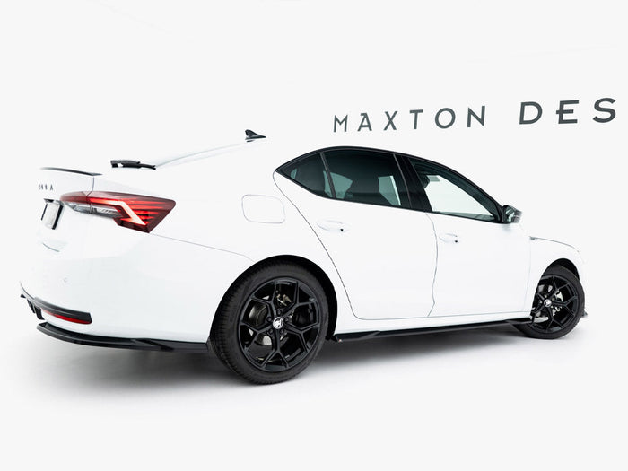 Maxton Design - Side Skirts Diffusers Skoda Octavia Sportline Liftback / Estate Mk4 Facelift