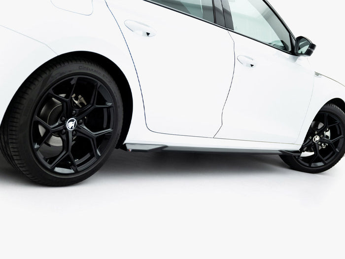 Maxton Design - Side Skirts Diffusers Skoda Octavia Sportline Liftback / Estate Mk4 Facelift