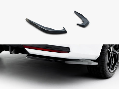 Rear Side Splitters Skoda Octavia Sportline Liftback / Estate Mk4 Facelift - Maxton Design