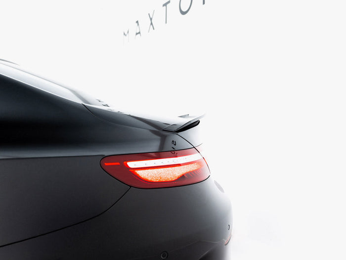Maxton Design - SPOILER EXTENSION MERCEDES-BENZ E-CLASS W213 COUPE (C238) AMG-LINE/E43 AMG (2017-)