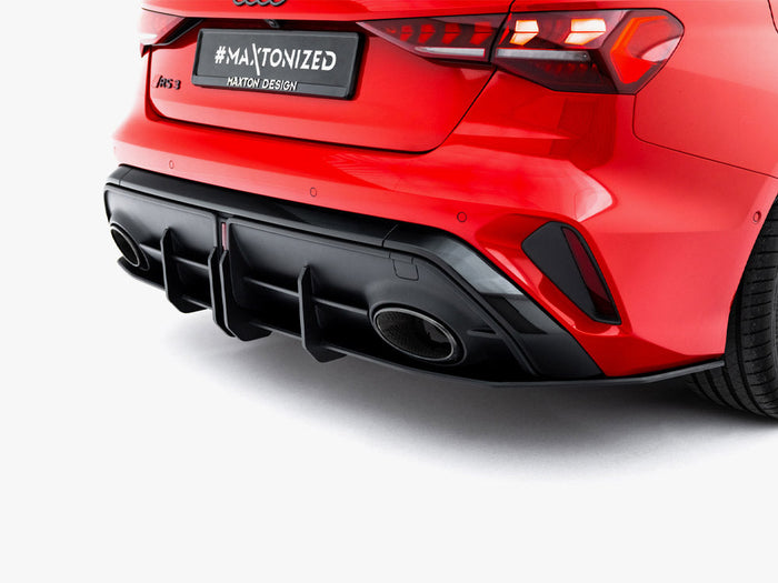 Maxton Design - Street PRO Rear Diffuser Audi RS3 Sedan 8Y Facelift