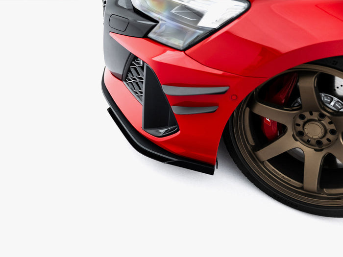 Maxton Design - Street PRO Front Splitter + Flaps Audi RS3 Sedan 8Y Facelift