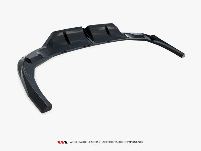 Audi RS3 Sedan 8Y Facelift Rear Splitter (Vertical Bars) V.1 - Maxton Design