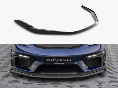 Porsche 718 Cayman GT4 RS 982c Front Splitter - Maxton Design
