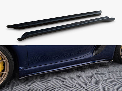 Porsche 718 Cayman GT4 RS 982c Side Skirts Diffusers - Maxton Design